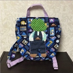 ハンドメイド　男の子のデザインのリュック