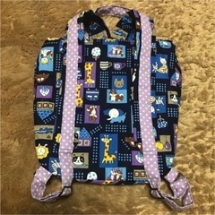 ハンドメイド　男の子のデザインのリュックの画像