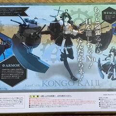 艦これ 金剛改二 約140mm ABS&PVC製 塗装済み可動フィギュアの画像