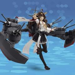 艦これ 金剛改二 約140mm ABS&PVC製 塗装済み可動フィギュアの画像