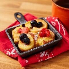 新品☆鉄スキレット２組の画像