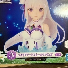 リゼロ　アートスケールフィギュア3体セット