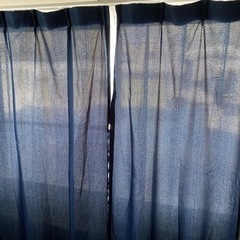 カーテン　幅105㎝×長さ140㎝　２枚組の画像