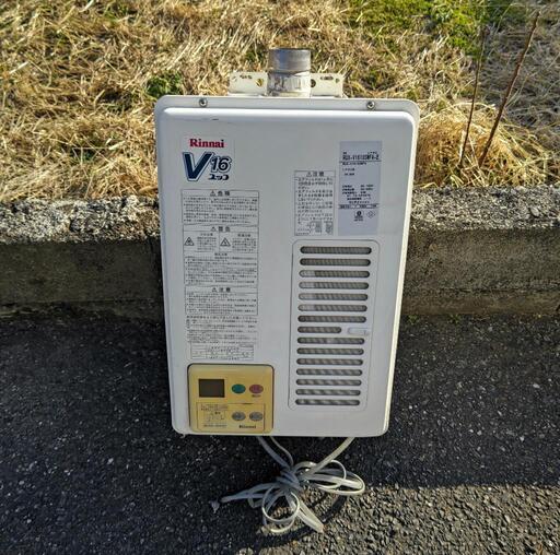 価格相談受け付けますのでお気軽にお問い合わせください‼️◆RUX-V1610SWFA-E Rinnai 給湯器  湯沸し器14000円→8000円