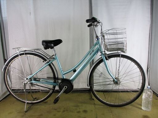 B714　限定特価　整備済み★ブリヂストン　アルベルト　ライトブルー★ 中古自転車 【27インチ 】