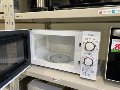 ツインバード 2019年製 電子レンジ 学生 1人暮らし 中古 リサイクル品