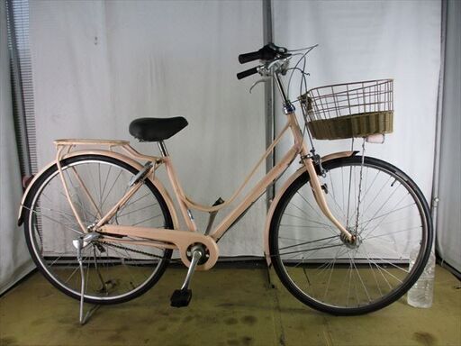 B720　限定特価11000円　整備済み★ブリヂストン　カジュナ　ピンク★ 中古自転車 【27インチ 】
