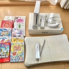 wii本体とバランスボード ソフト10本セット