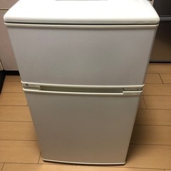 2ドア　冷蔵庫
