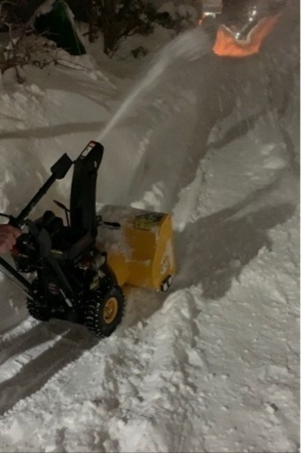 ［交渉中決まりました］超美品！！ほぼ未使用除雪機ドリームリンク　スノークラッシュ196cc