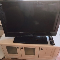 ジャンク品(音声○、画面✖︎)　MITSUBISHI 液晶テレビ