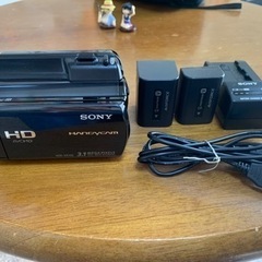 SONY HDR-XR150★HANDYCAM★中古★黒の画像