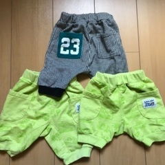 80 90 95 6-12month 12-18month ズボン　オーバーオール　9枚！！の画像