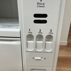 ライスチェスト、レンジ台（レンジラック）、キッキン収納庫の画像