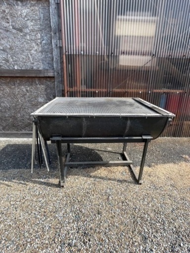 バーベキュー台 ドラム缶改オリジナル