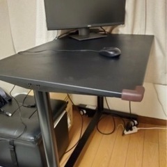 今週末まで！昇降可能　スタンディング　ワーキングデスク