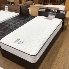 KN-21【ご来店頂ける方限定】シーリー　シングルベッド　モノグラム6000