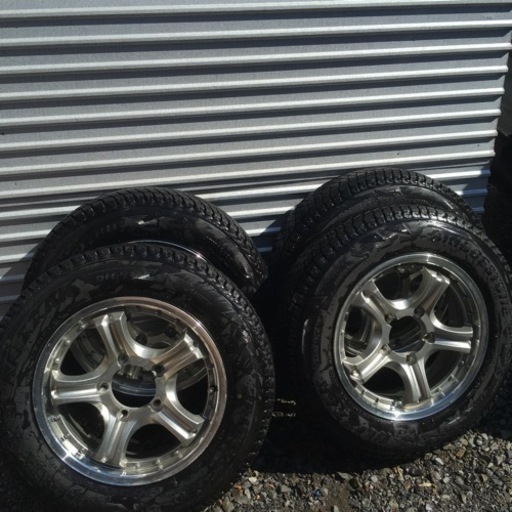 ジムニー　スタッドレス　ホイールセット　BLIZZAK ブリザック　DM-V2