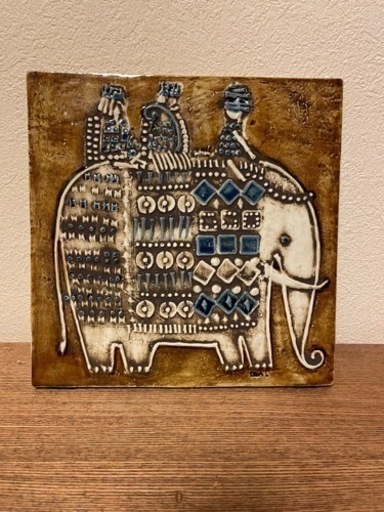 リサラーソン　陶板　UNIK ヴィンテージ