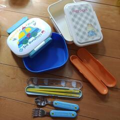 ①のり巻き機、弁当箱(新品・中古)箸、スプーン他の画像