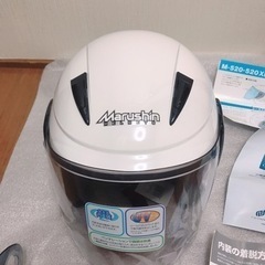マルシン(MARUSHIN) バイクヘルメット セミジェット M-520 XLサイズの画像