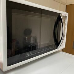 【受け渡し予定者が決まりました】差し上げます　シャープ　オーブン...