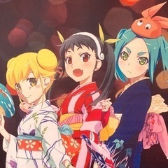 コミックマーケット88 物語シリーズ タペストリーの画像