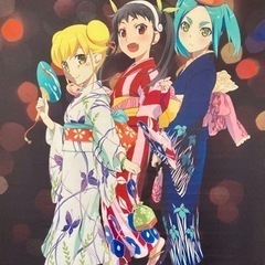 コミックマーケット88 物語シリーズ タペストリーの画像