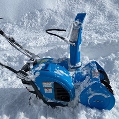 【5時間3000円】小型除雪機レンタルします