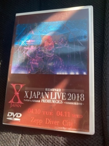 その他 XJAPAN LIVE2018   DVD
