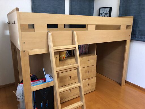 ※値下げしました※システムベッド 子供用（身長160cmぐらいまでなら寝れます）