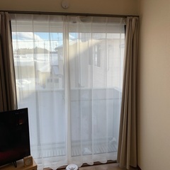 ハンスリープ　遮光カーテン　レースセット