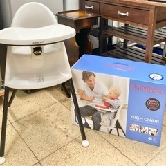 大人気 BABY BJORN ハイチェア 6ヶ月〜3歳くらい ベ...