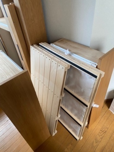 無印良品　セミダブルベッド　ベッドフレーム