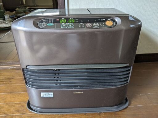 石油ファンヒーター、稼働品です