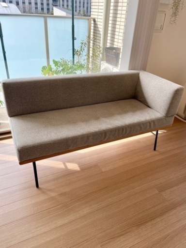 unico（ウニコ）ベンチソファ　グレー