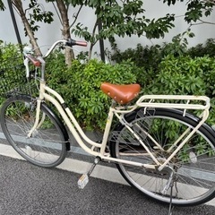 自転車　27インチ　オートライト　変速機付