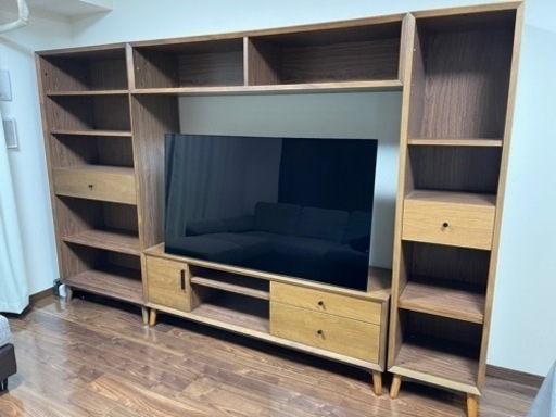 ニトリ テレビボード 壁面収納