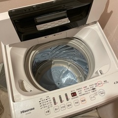 Hisense 洗濯機の画像