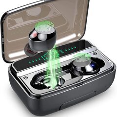ワイヤレス イヤホン 両耳通話 瞬時接続 LEDディスプレイ電量...