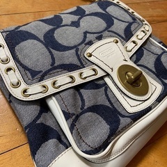 Coach コーチ 未使用・ハンドバッグ・保存袋付きの画像