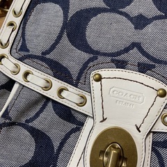 Coach コーチ 未使用・ハンドバッグ・保存袋付きの画像
