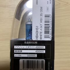 【新品未開封】二輪用ヘッドランプ　Adsolute Whiteの画像