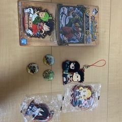 鬼滅　ワンピース　ストラップ　ラバー