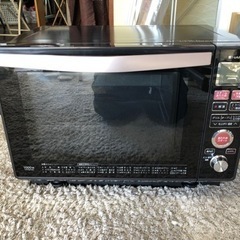 【リサイクルサービス八光　田上店　安心の1か月保証　配達設置OK】シャープ SHARP RE-SS8B-B [過熱水蒸気オーブンレンジ 23L ブラック系]