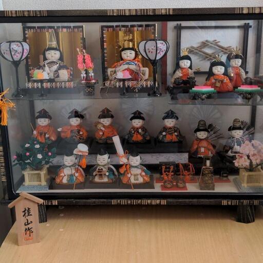 木目込み雛人形