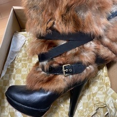 UGGロングブーツの画像