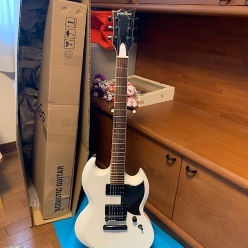 特価美品★ GrassRoots SG ホワイト