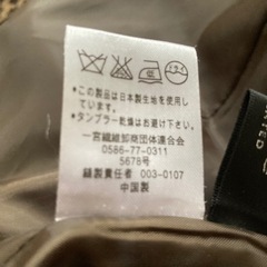 婦人用ハーフコート　Lサイズの画像