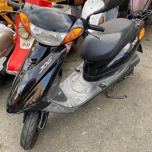 YAMAHA ジョグ　黒色　原付メットインスクーター　実動　福岡市南区